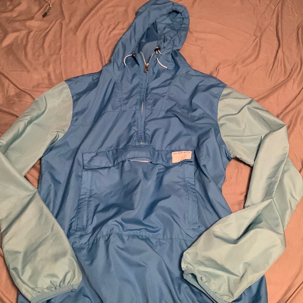 Odd Future blue/teal windbreaker size Large men’s. Like new.